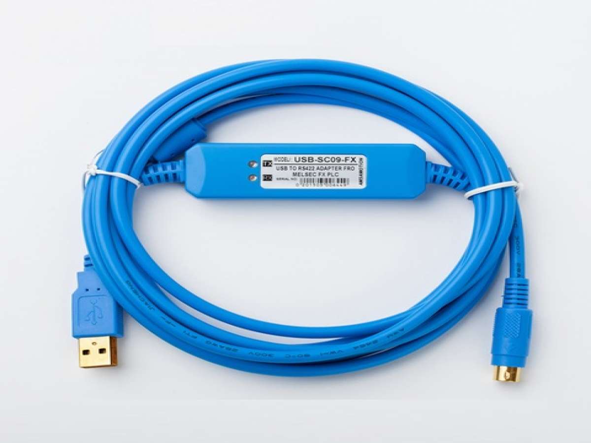 PROGRAMMING CABLE - USB-SC09-FX / USB TO RS422 ADAPTER FOR MELSEC FX0S/1S/1N/2N / PROGRAMMING CABLE